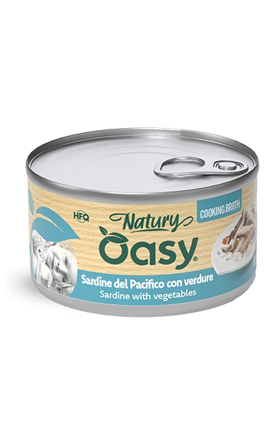 Oasy Natury Cooking Broth Sardine con Verdure 85g Oasy Natury Cooking Broth Sardine con Verdure 85g